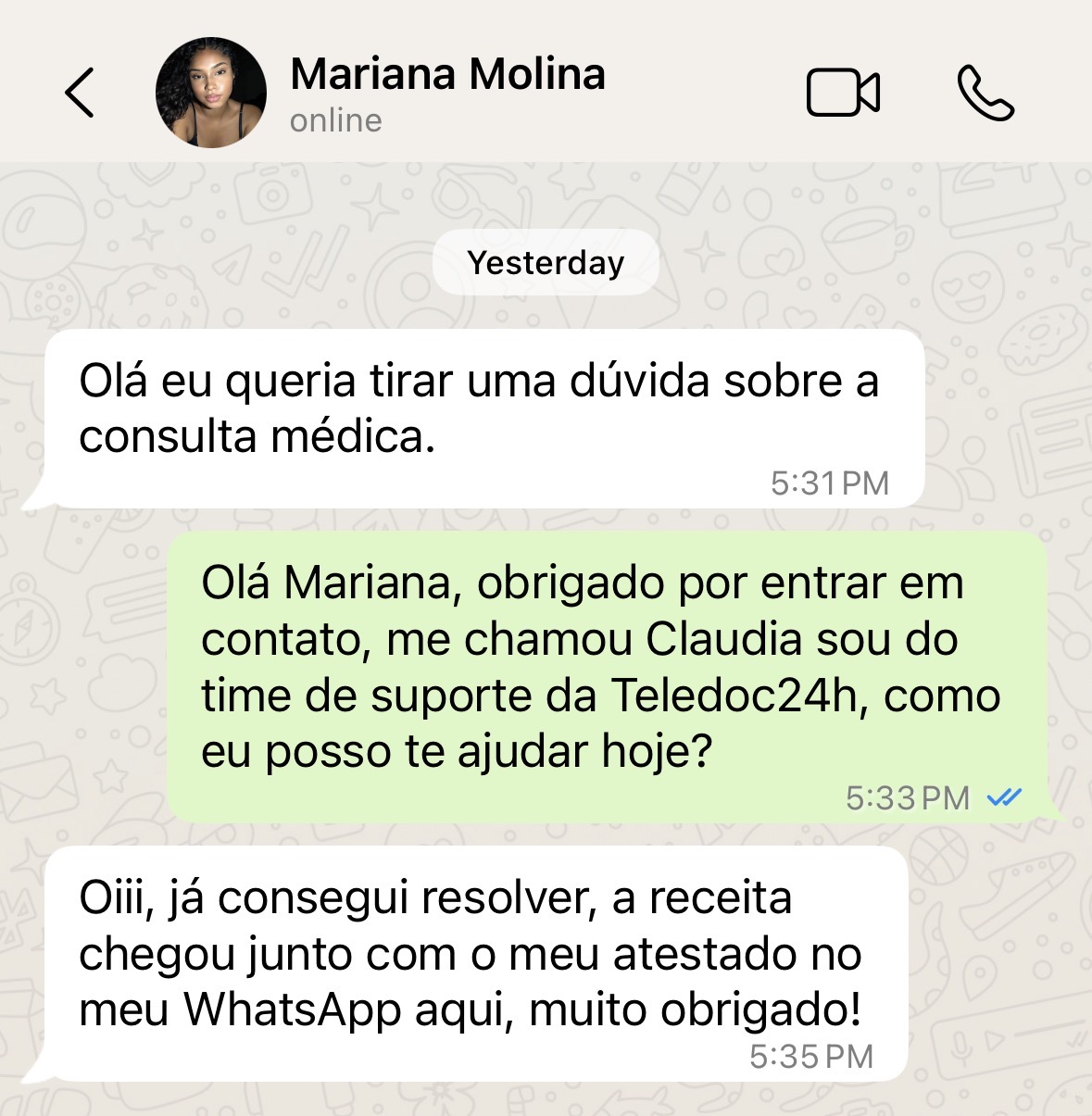 Depoimento real de paciente 6