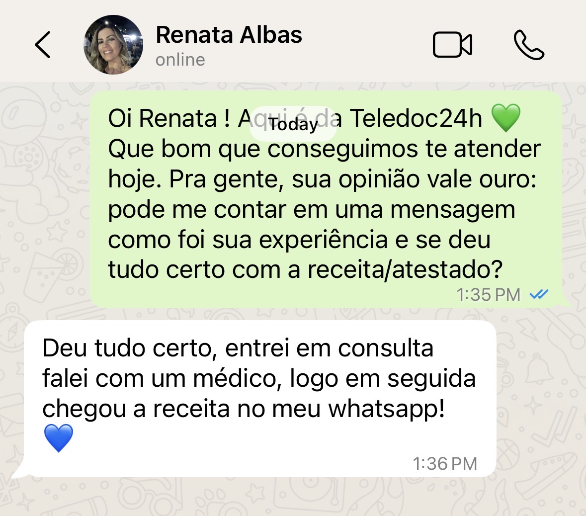 Depoimento real de paciente 8